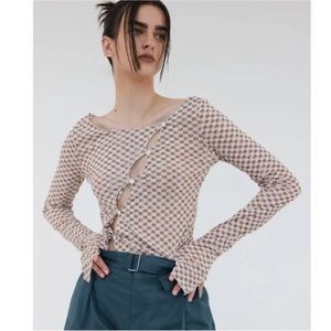 Gateless Checkered Mdsh Cut Shirt